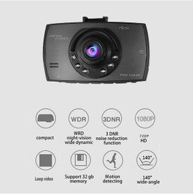 Resim Arabalar Için 1080p Dash Kamera Mini Kamera Araba Dvr Video Kaydedici Ön Kamera Için 1080p No Card 