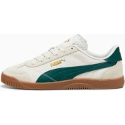 Resim Puma Club 5V5 Lux Og Beyaz Erkek Kauçuk Taban Sneaker Spor Ayakkabı - 397450 03 