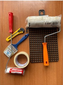 Resim Boya, Badana, Rulo Seti 6 Parça 