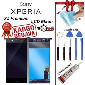 Resim Sony Xperia Xz Premium Lcd Dokunmatik Ekran 