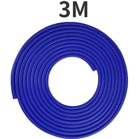 Resim 2/3/5 M Araba Kapı Anti Çarpışma Şerit Çelik Disk Tampon Trim Kenar Çizik 3m-blue Diğer 