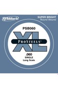 Resim Hype Store D'Addario PSB060 BAS GİTAR TEK TEL, (RE), PRO STEELS, 0.060 GAUGE, 