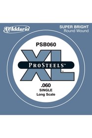 Resim Hype Store D'Addario PSB060 BAS GİTAR TEK TEL, (RE), PRO STEELS, 0.060 GAUGE, 