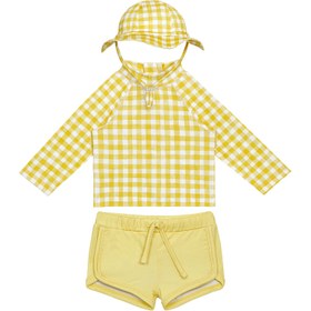 Resim Honey Mustard UV Korumalı Erkek Bebek Mayo Seti - 12-18 Ay 