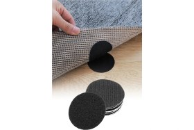Resim Omilife 10'lu Halı Kaydırmaz Bant Cırtlı Yapışkan Halı Sabitleyici – Kayma Önleyici Halı Bandı 