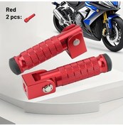 Resim Cloudstore Kırmızı Alüminyum Alaşım Cnc Katlanır Ayaklık Elektrikli Scooter M8 Dişli Aksesuar 