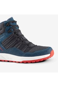 Resim Decathlon Quechua Erkek Su Geçirmez Outdoor Kar Botu - Mavi / Siyah - SH500 Mid 