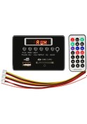 Resim Suntek Bluetooth Mp3 Kod Çözme Kartı 5v/12v Wma/wav 12v-siyah 