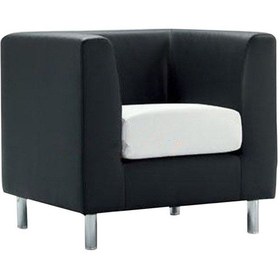 Resim Koltukstilim Laura Tekli Koltuk Siyah 