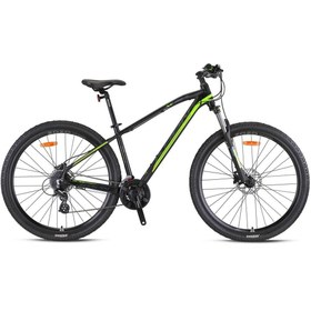 Resim Kron Xc 150 H.disk 29 Jant Dağ Bisikleti 17 İnch Mat Siyah - Neon Sarı 