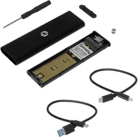 Resim FRISBY FHC-M2305 TYPE-C USB 3.1 - M.2 PCIE NVME SSD ALÜMİNYUM DİSK KUTUSU 