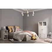 Resim Nettrends 2 Kapakli Çekmeceli Giysi Dolabi Beyaz 65 Cm G-yd-1007-ç 