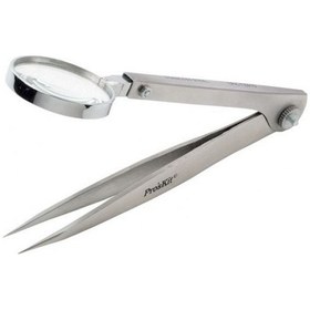 Resim Proskit 1pk-tz015 Büyüteçli Cımbız 