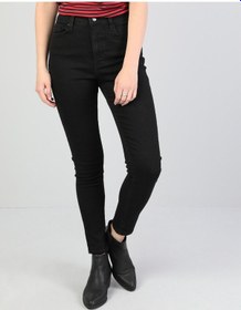 Resim Colin's Colins Super Slim Fit Yüksek Bel Dar Paça Kadın Siyah Jean Pantolon Cl1040215 Q1.v1 Dn01839 Siyah 