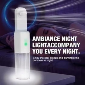 Resim Mena Rise Fan Fener El Tipi Taşınabilir Mini Fenerli Çanta Fanı - Şarj Edilebilir USB Kişisel Fan ve El Feneri,kapalı Alan Sınıf Araç Kamp Ofis Plaj Seyahat Dış Mekan Kişisel Serinletme 1200 Mah Yüksek Kapasite 