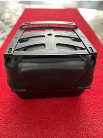 Resim 40 Litre Motosiklet Sırtıklı+üst Bagaj Full Arka Çanta Siyah 