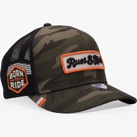 Resim Baseball Cap - Curved Visor - Urban Collection - Kamuflaj - Haki - M-L (60-64 cm) 