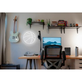 Resim HONEY CONCEPT basketbol topu neon led 