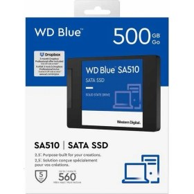 Resim Wd 500GB Blue WDS500G3B0A 2.5" 560MB-530MB-S Sata SSD Harddisk 