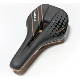 Resim Heugers Mtb Freeride Sele Kahverengi – Hava Kanallı 135X265 mm Dayanıklı Abs Tabanlı + Şarjlı Arka Işık Hediyeli 