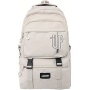 Resim Honeybeeshop Bej Renk Büyük Kapasiteli Çok Cepli Sırt Çantası Seyahat Ve Dağcılık İçin Bej 