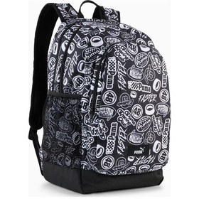 Resim Puma Academy 29l All-over Print Sırt Çantası C-pum091150p08p08 Siyah 