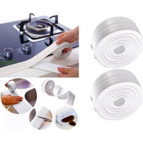 Resim Lavabo Küvet Duş Kenar Bandı Su Sızdırmaz Bant 2 Adet 