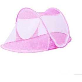 Resim 0-3 Yıl Taşınabilir Katlanabilir Bebek Netleştirme Yenidoğan Uyku Yatağı Seyahat Bebek Sivrisinek Ağları 