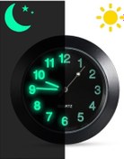 Resim Moly Cbtx Mini Araba Saati: Kuvars, Klipsli, Kompakt, Araba İç Dekorasyon, Siyah 