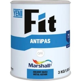 Resim Marshall Fit Antipas Metal Astarı Gri 3 kg 5599126 