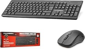 Resim Hadron HD840 Türkçe-Q 1600dpi 2.4Ghz USB Kablosuz Klavye Mouse Set - Siyah 