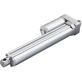 Resim 24V Dc 1000N 100 Mm Potansiyometre Lineer Aktüatör 