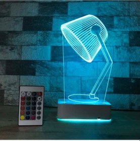 Resim Özel Tasarım Masaüstü 3D Led Lamba 