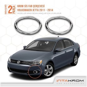 Resim intakrom Volkswagen Jetta Krom Sis Farı Çerçevesi - 2011-2014 