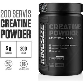 Resim Kingsize Nutrition Creatine Powder 1000 Gr 
