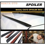 Resim Dacia Sandero Uyumlu Bagaj Üstü Spoiler 3.6Cm X 135Cm 