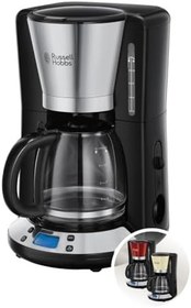 Resim Russell Hobbs 24030-56 Victory Programlanabilir Kahve Makinesi, 1100 W, Paslanmaz Çelik 