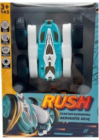 Resim Go Kidy Rush 360 Uzaktan Kumandalı Akrobatik Araç Turkuaz 