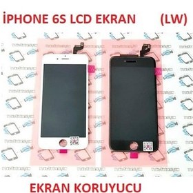 Resim Apple Uyumlu iPhone 6S Lcd Ekran Dokunmatik (LW) (Tkgz2) 