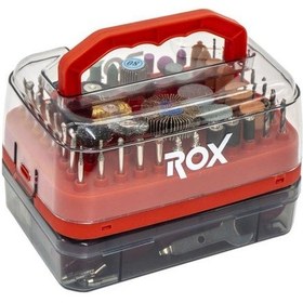 Resim Rox 0097 Hobi Gravür Mini Aksesuar Seti 316 Parça Dremel Uyumlu 