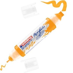Resim Edding 5400 3D Double Liner Akrilik Boyama Markörü 5-10 Mm Güneş 