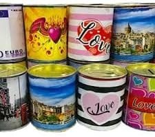 Resim Benim Marifetlerim - Karışık Modelli Büyük Boy Metal Kumbara 1 Adet 