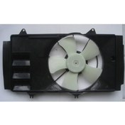 Resim Toyota Yarıs- 00/02 Radyatör Fan Davlumbazı Komple 1.4cc D-4d (5kanat) (siyah) (tw) 16711-0n011 