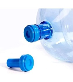 Resim Vakia Sebil Üstü Yaylı Damacana Kapağı Şarjlı Pompa Uyumlu / Non-Spil Kapak / Carboy Cap / Ghita Carboy 
