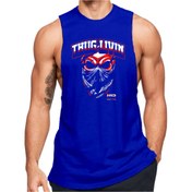Resim Black İstanbul Mask Sıfır Kol Fitness Atleti 