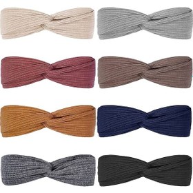 Resim Shineyee Kadınlar İçin Esnek Ve Şık Spor Bandanası - 8 Parça Ter Emici Saat Aksesuarı 