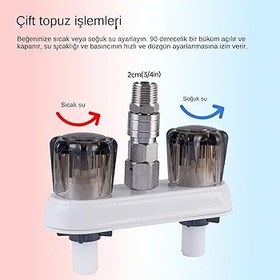 Resim Hitburu Duş Bataryası, Dış Mekan Duş Bataryası, Yüksek Basınçlı Hızlı Bağlantı Adaptörü -, Tekne, Açık Hava, Kamp 