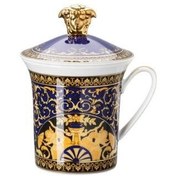 Resim Versace 30. Yıl Kapaklı Kahve Kupa Medusa Blue 