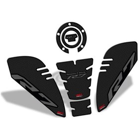 Resim Gp Kompozit Yamaha R7 2021-2023 Uyumlu Tank Pad Seti Karbon 