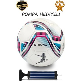Resim summitsport Profesyonel Futbol Topu Pompalı Dikişsiz Futbol Topu Sert Zemin Halı Saha Futbol Topu Pompa Hediyeli 